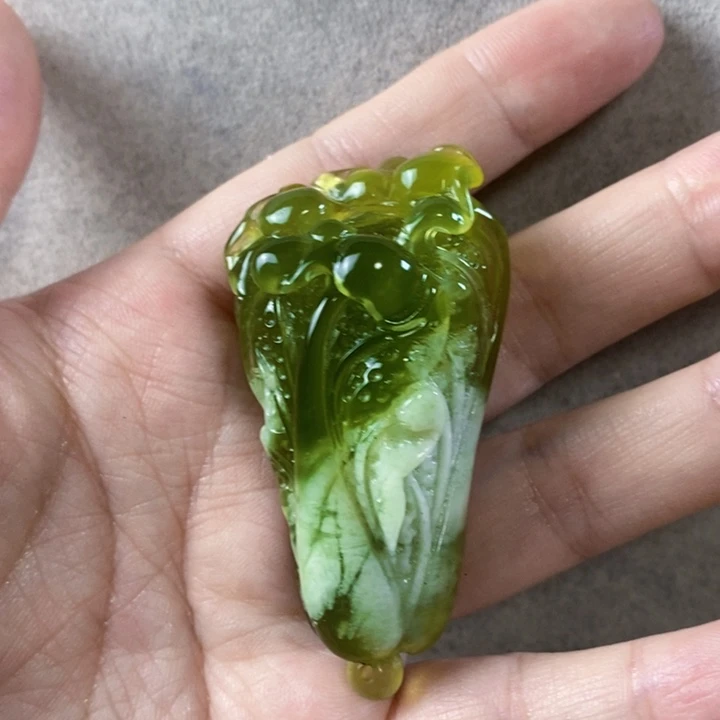 未镶嵌岫玉挂件吊坠