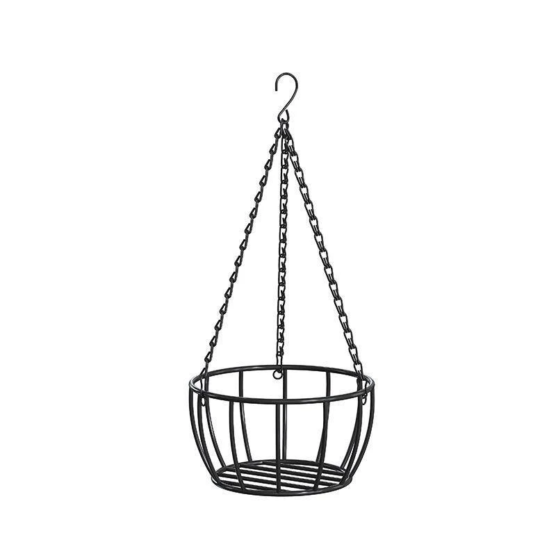 铁艺方花架悬挂吊篮墙壁挂花架创意阳台墙壁挂架装饰悬挂花篮加粗