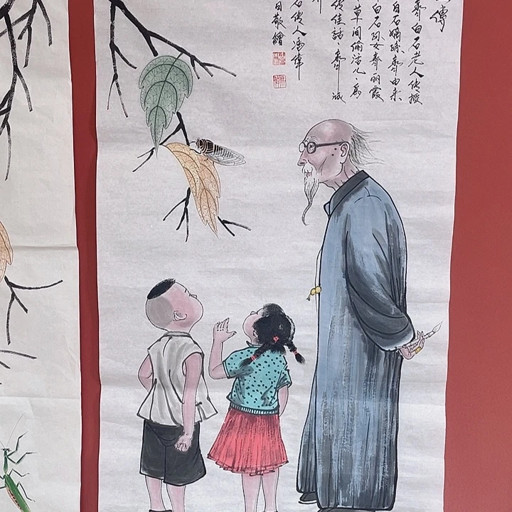 国画冯老师手绘作品