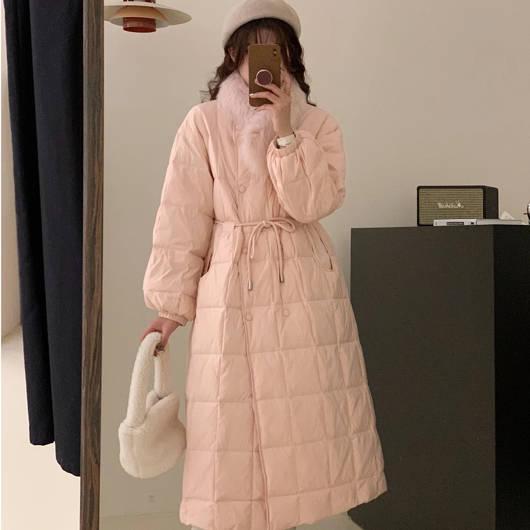 2024女长款加厚保暖外套601