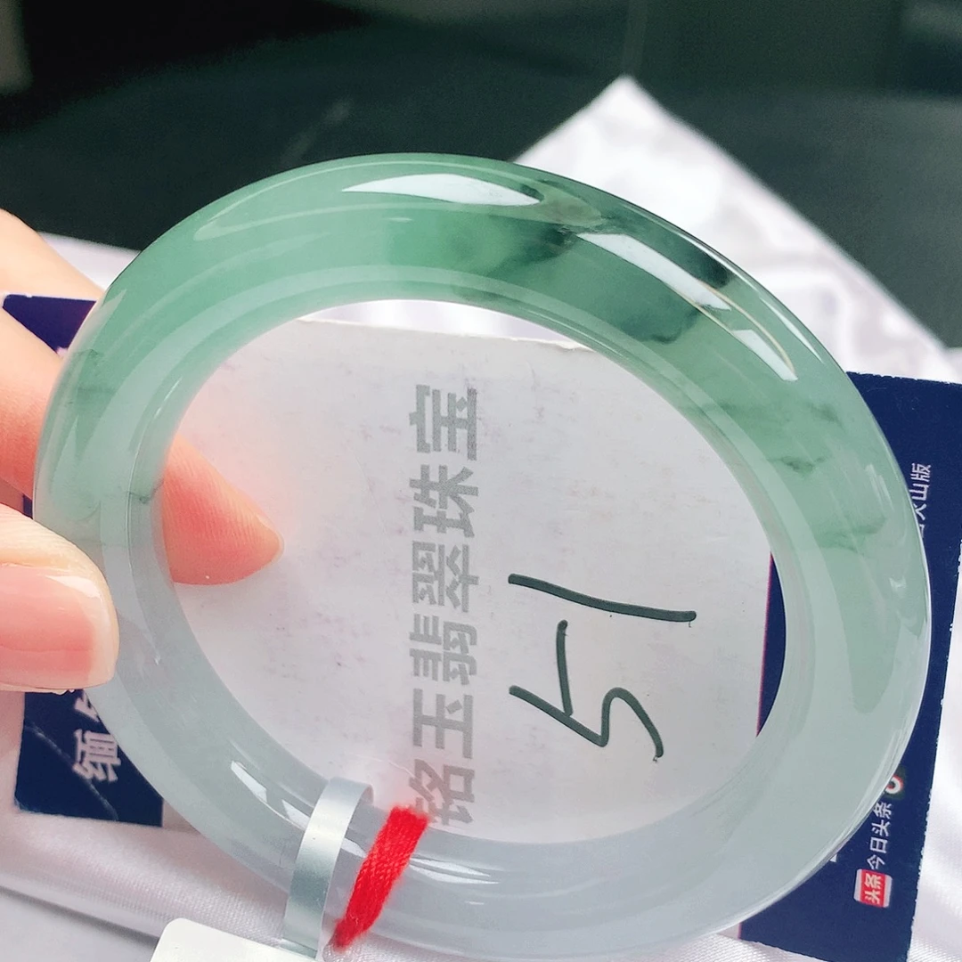 翡翠未镶嵌手镯缅甸天然a货翡翠手镯