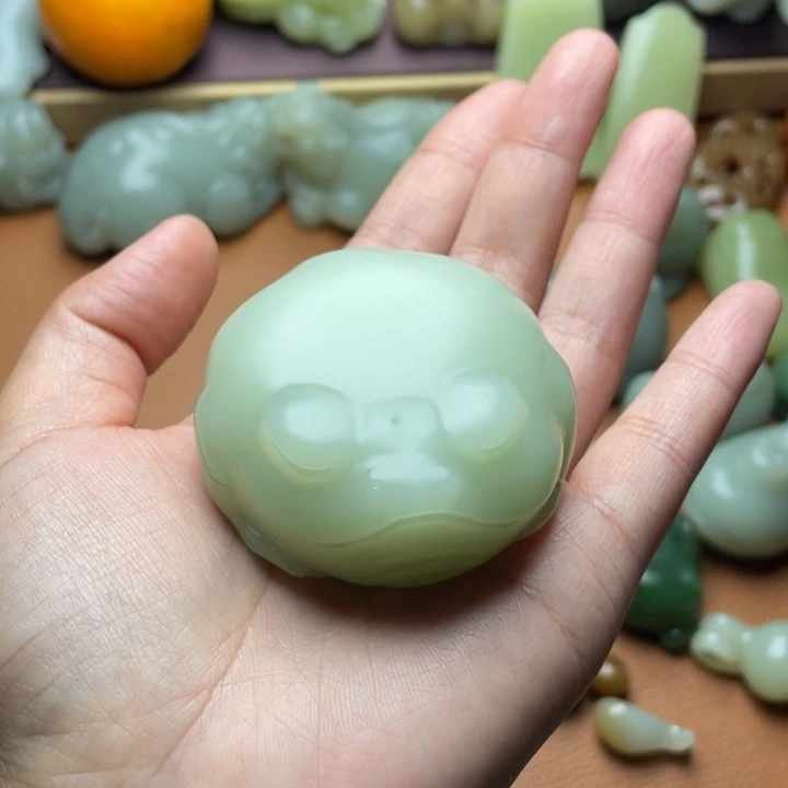 【闪购商品】颈饰未镶嵌和田玉飞****鹅