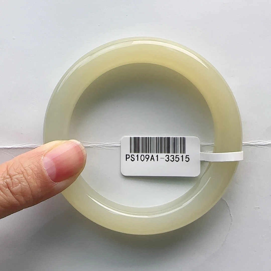 和田玉手镯未镶嵌54