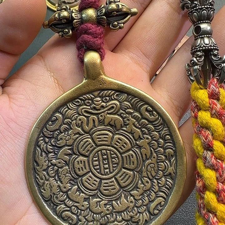 一***城铜铁合金类早知道工艺品九宫八卦