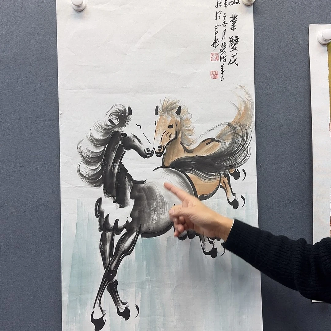 书法书法作品多次参加