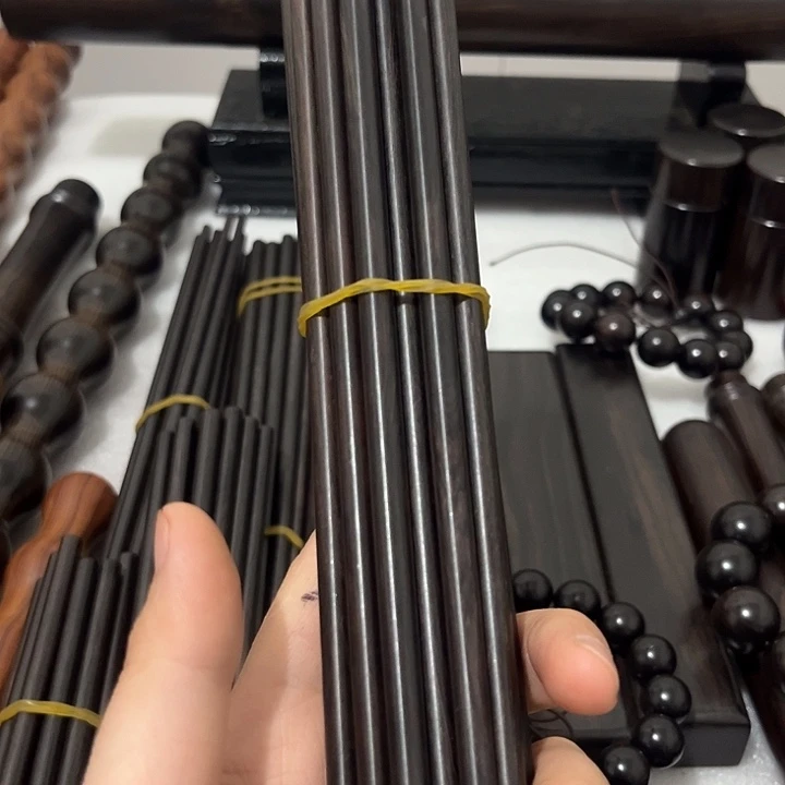 黑酸枝木类B****晨紫光檀筷子