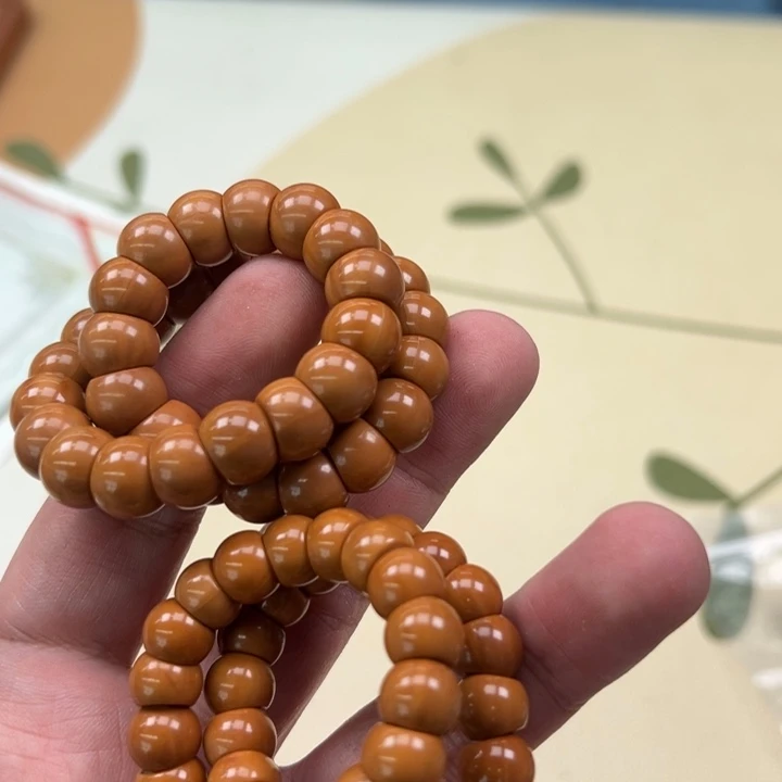 吊坠白玉菩提黄色3415
