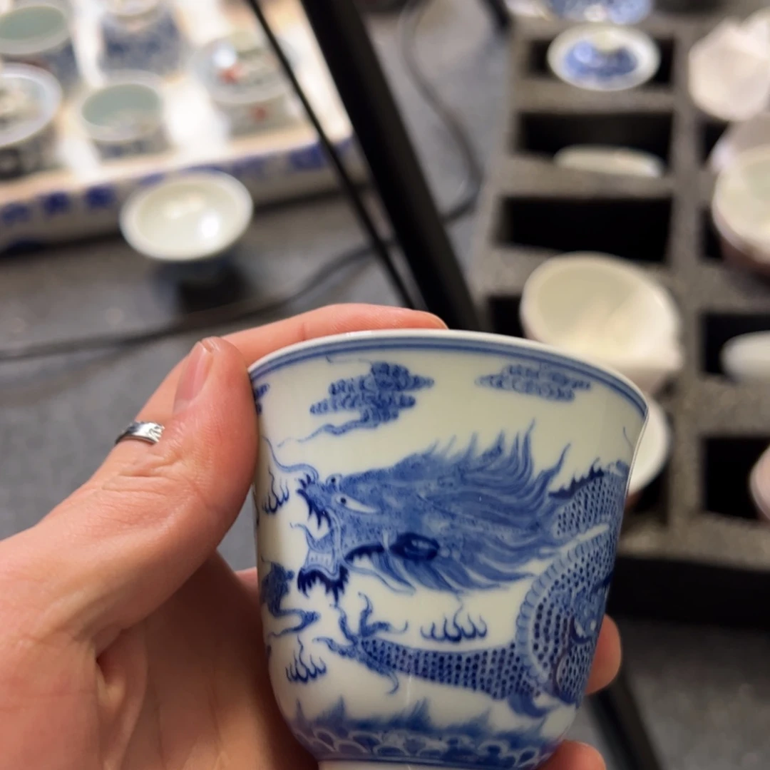 瓷片景德镇瓷器手工手绘