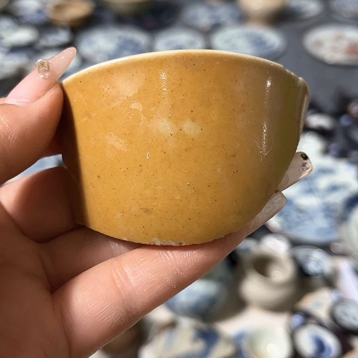 瓷片瓷片茶托喝茶非常不错