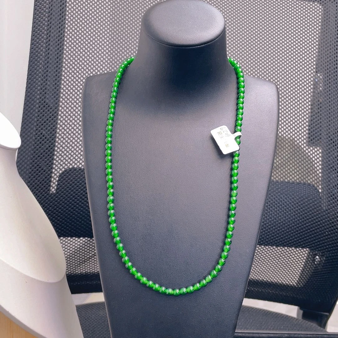 翡翠未镶嵌项链卡6