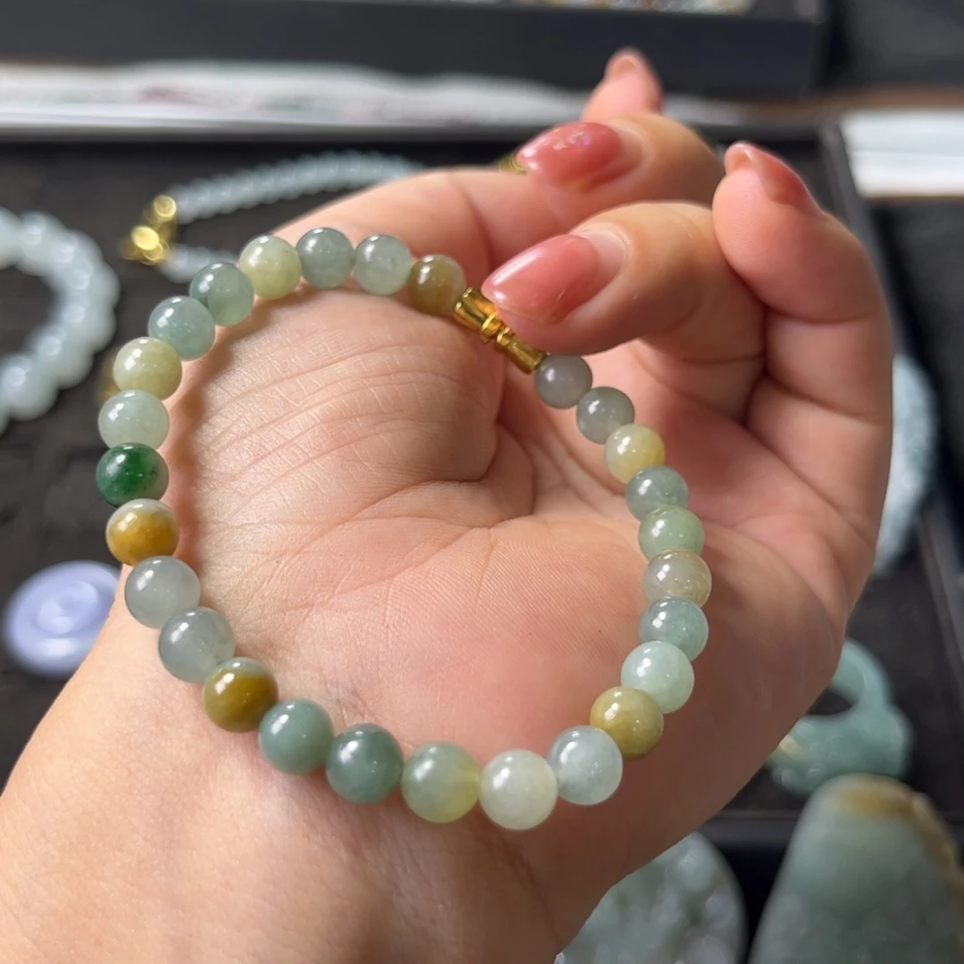 定制翡翠未镶嵌6.5