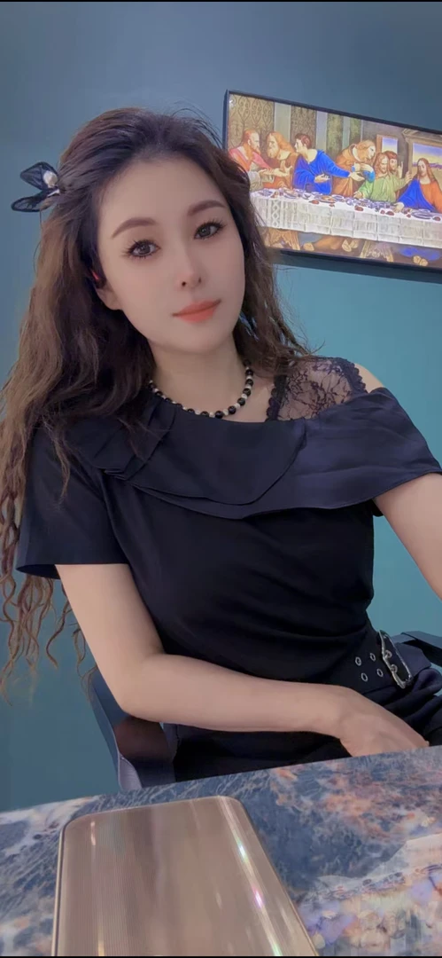 时尚设计师短袖荷叶领温柔风T恤#2971气质显瘦