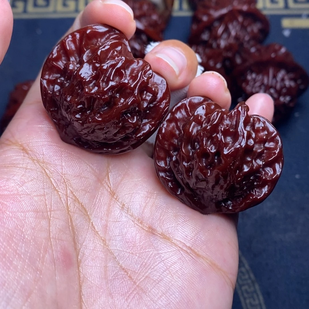 吊坠文玩核桃公子帽37