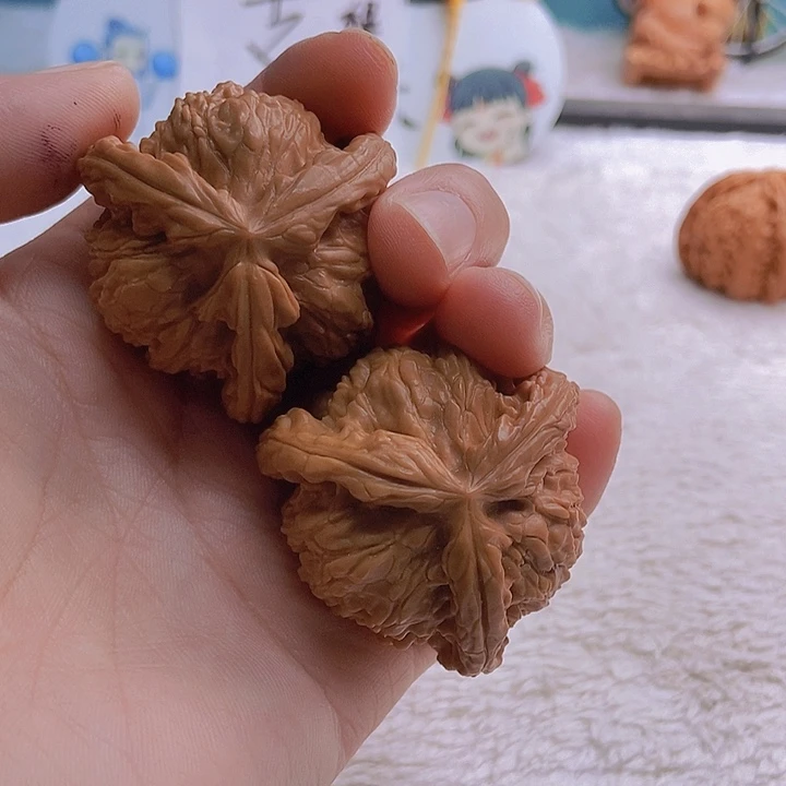 吊坠文玩核桃秋**雨三棱