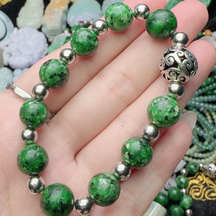 翡翠未镶嵌颈饰天然A货508