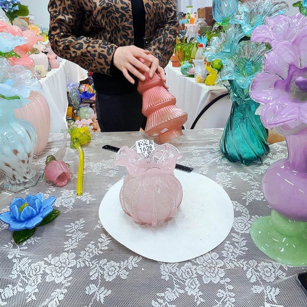 1628 琉璃花瓶花器艺术品