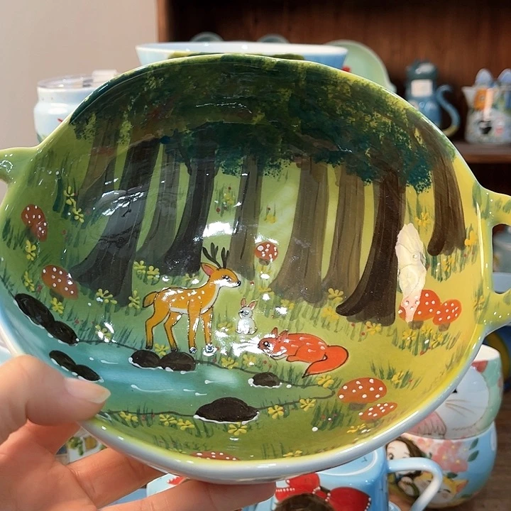 陶景德镇釉下手绘陶瓷