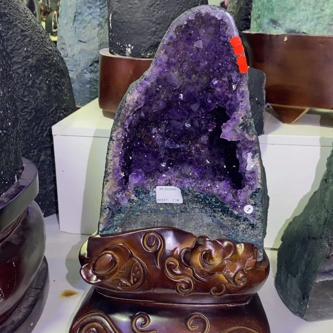 未镶嵌大型摆件（非配饰）紫晶