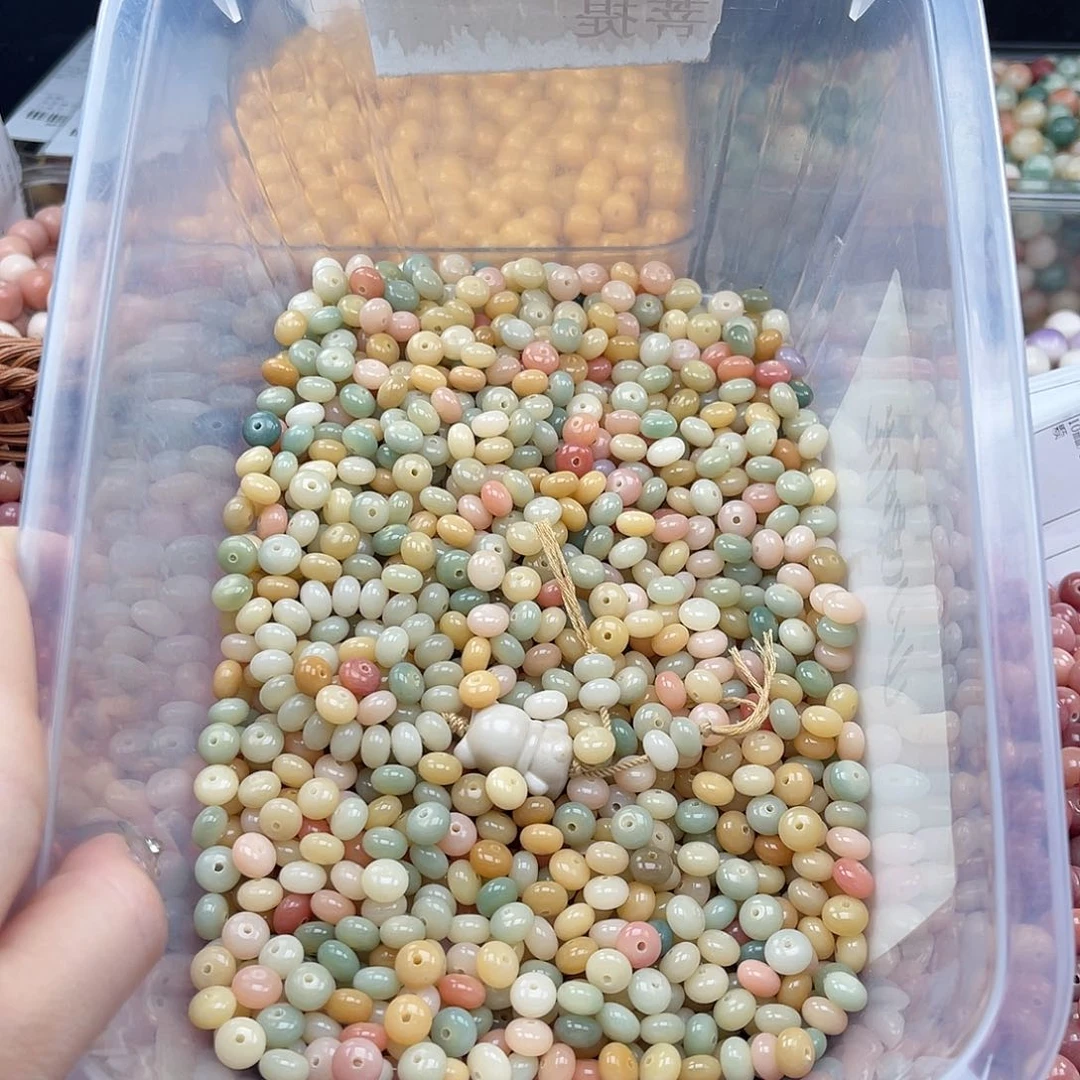 白玉菩提吊坠q9mm/100+20颗