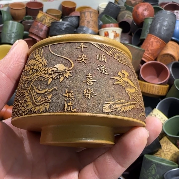 茶杯紫砂全手工制作工艺