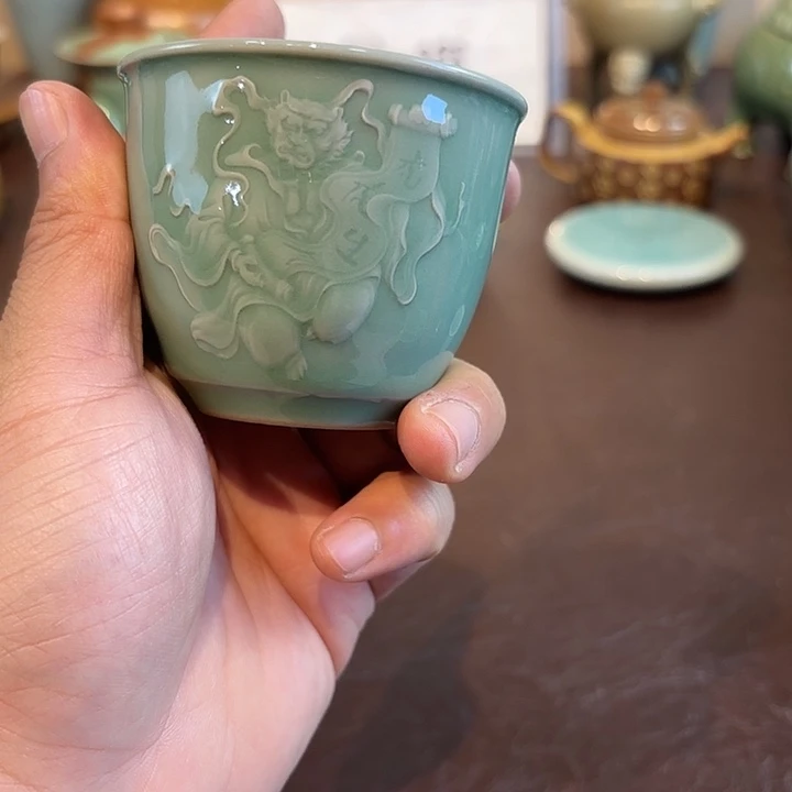 瓷片龙泉青瓷福利青瓷