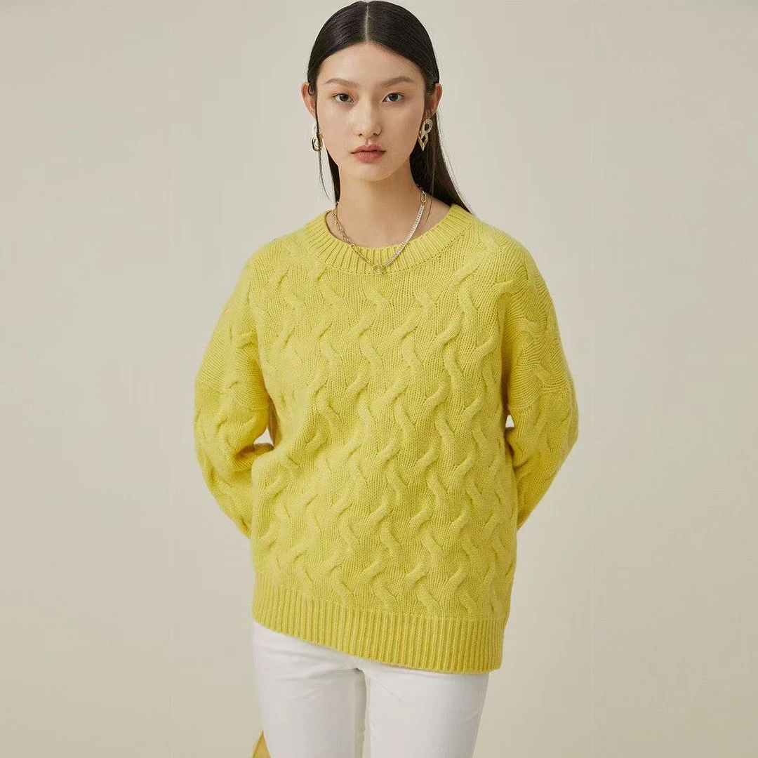 04号请按照对应边码下单：圆领宽松针织衫