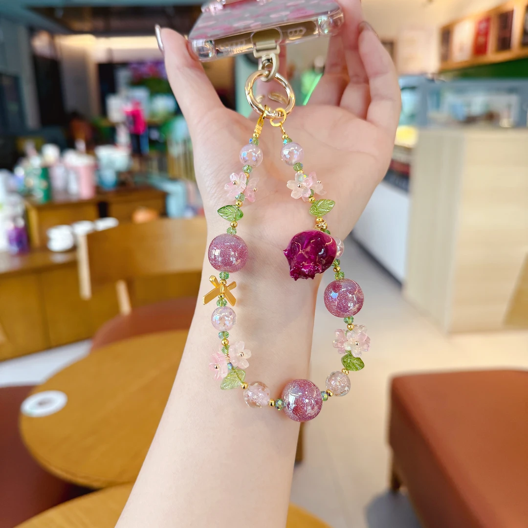 小腾腾专属01-273直播间水晶手机链钥匙链包包挂链