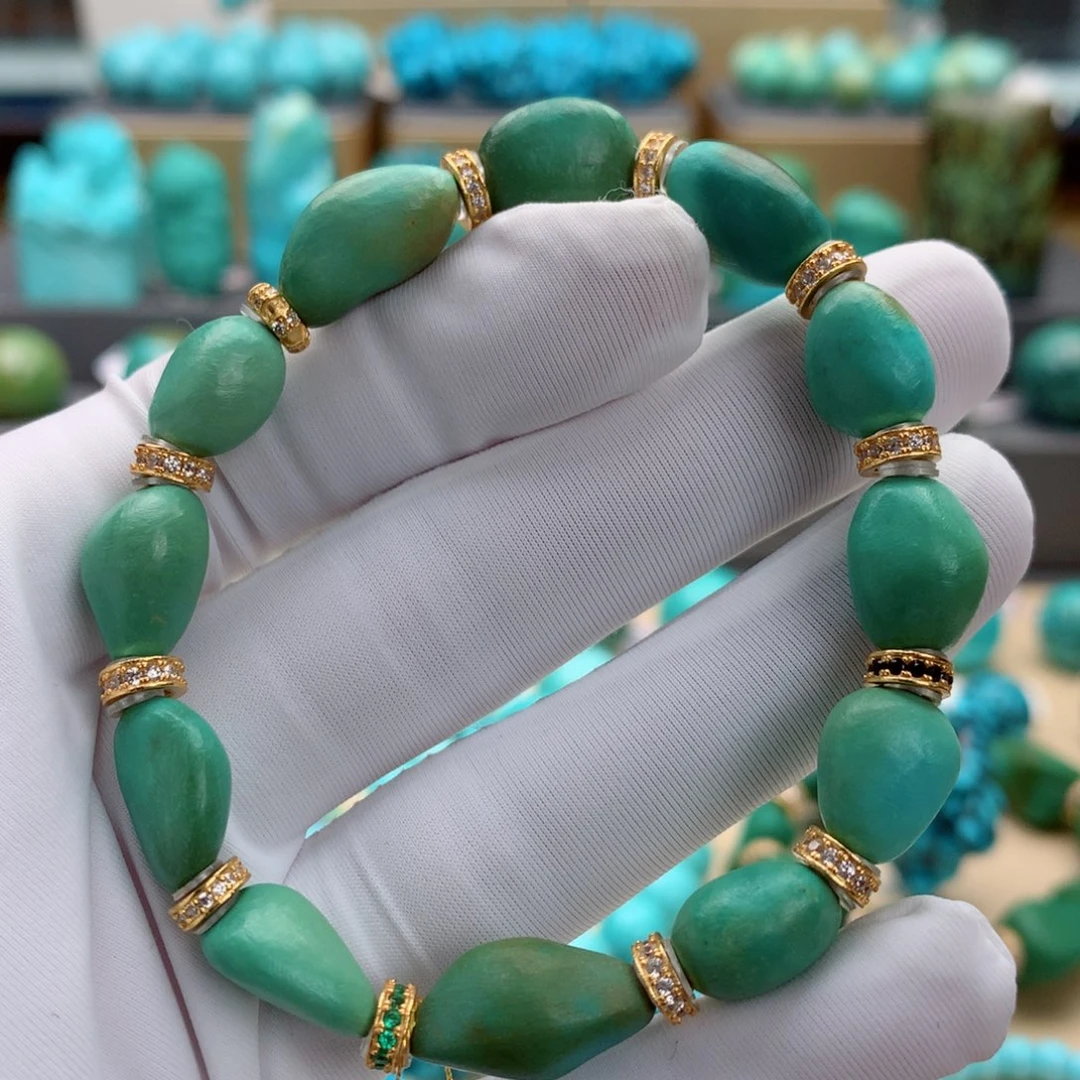 未镶嵌绿松石精品