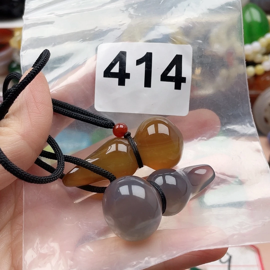 合金颈饰玛瑙/玉髓观*在