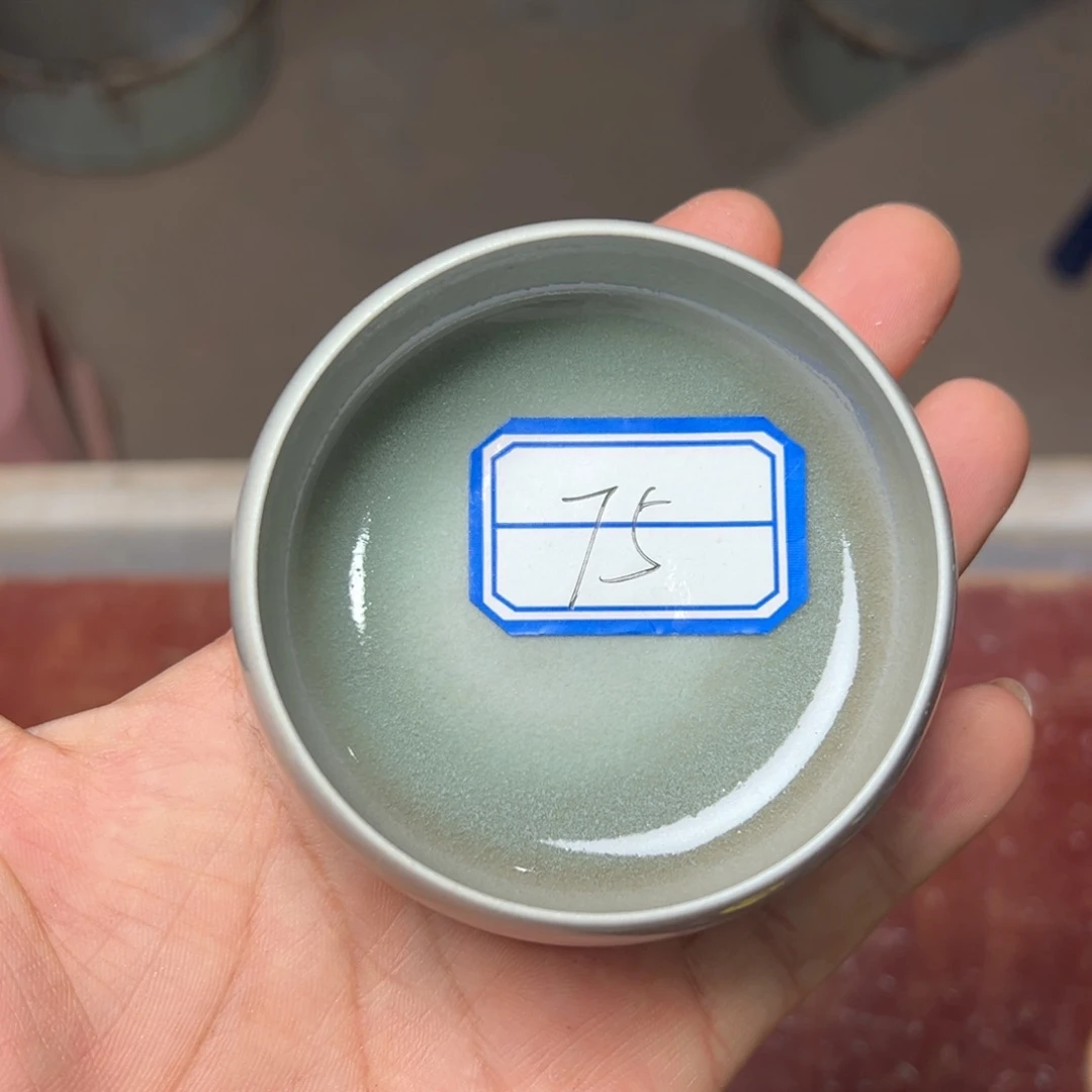 茶盏青钰龙窑茶具75