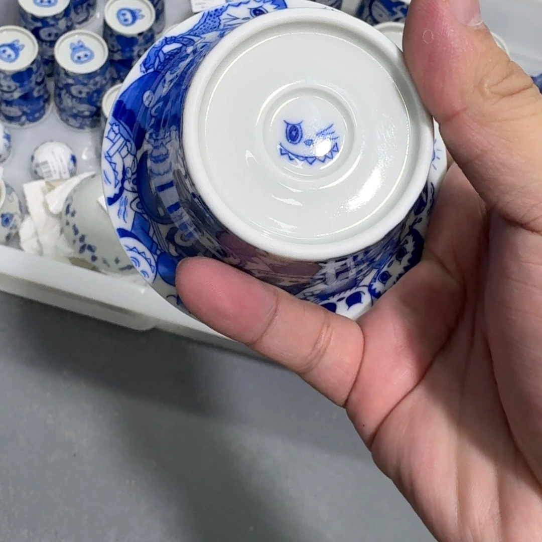 杯子瓷言所老曹甄选好瓷布布马蹄