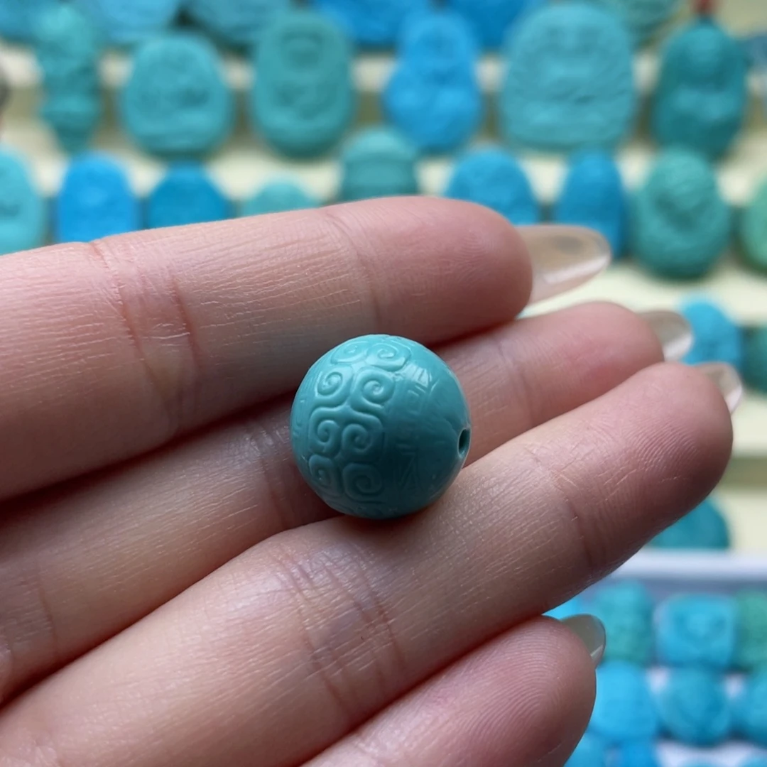 绿松石雕刻未镶嵌