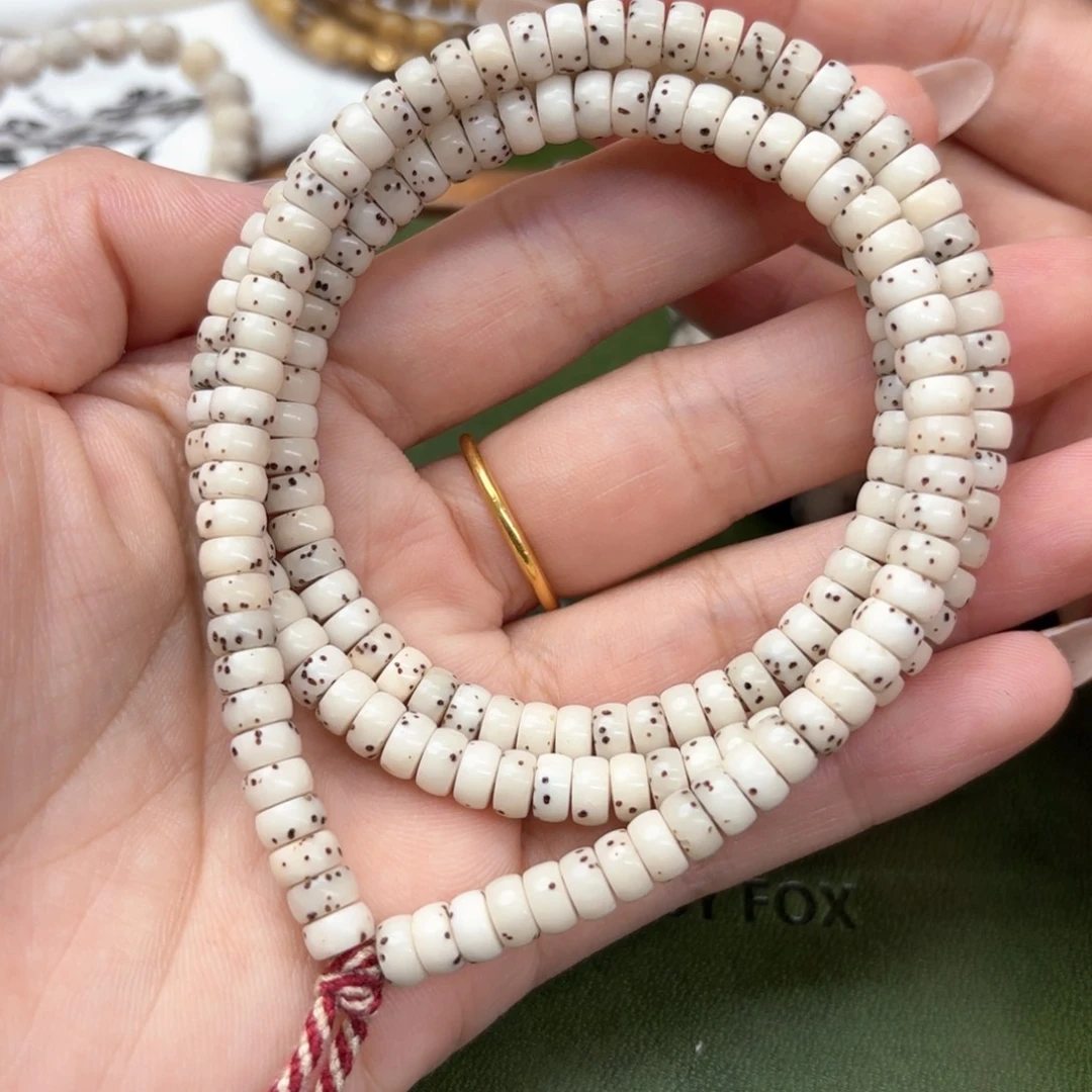 星月菩提手串3*6数星星药片❗️玉化糯冰石玉料❗️