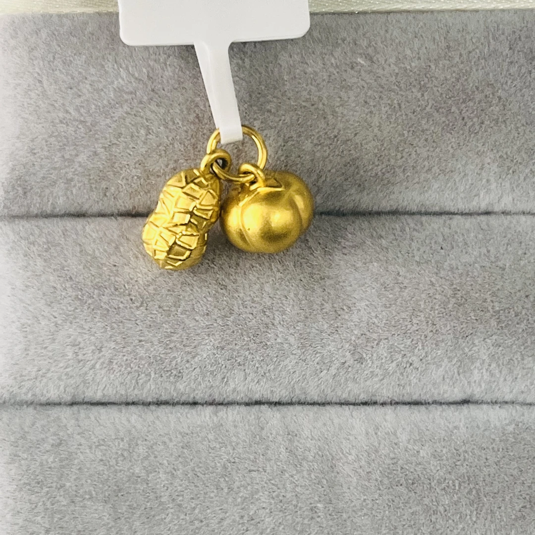 【莹莹专享】足金999饰品  花生 1.28 GP