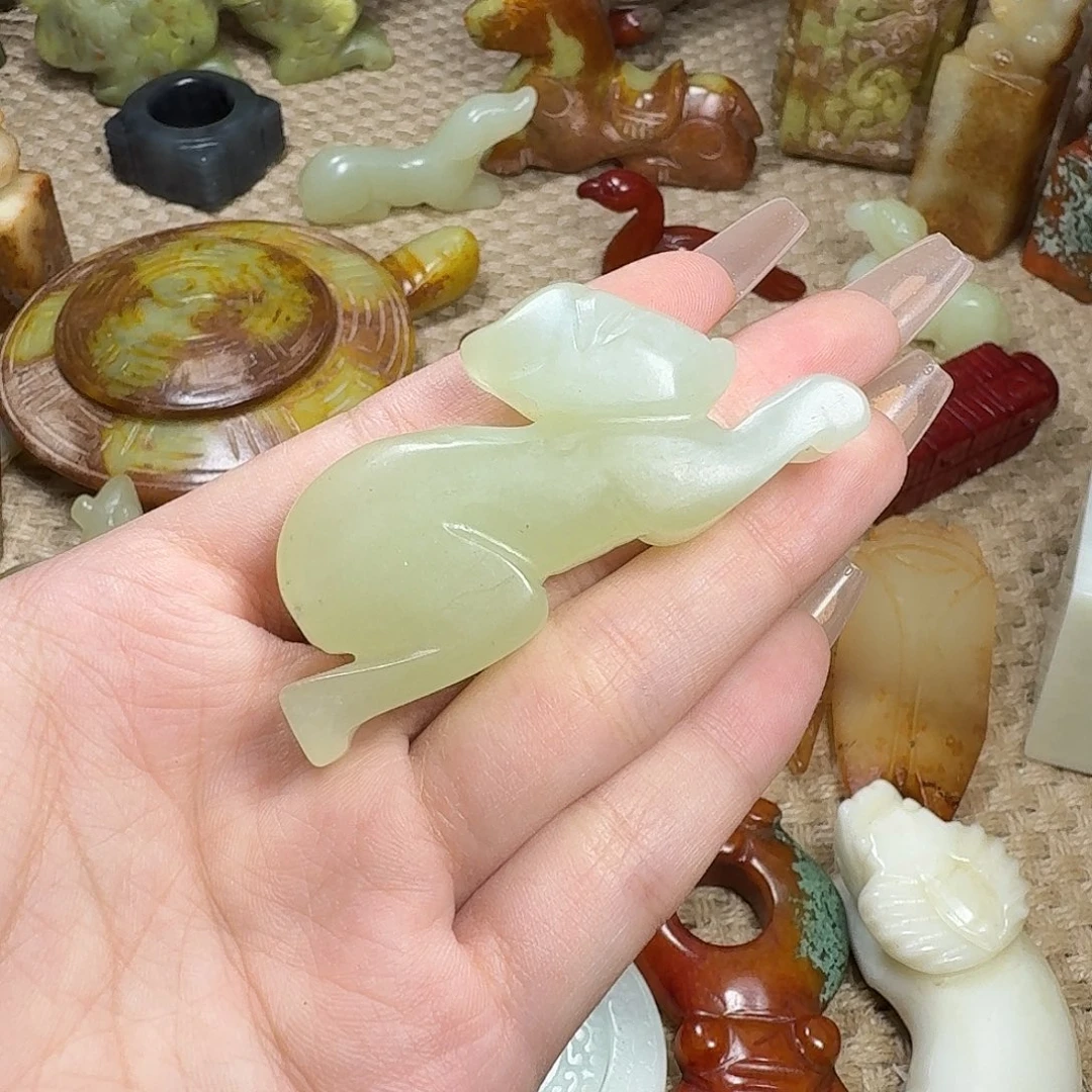 白玉菩提吊坠挂件