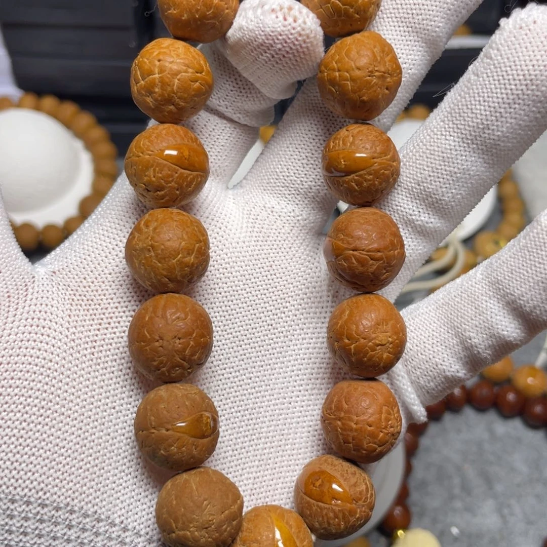 手串凤眼菩提16红皮福利