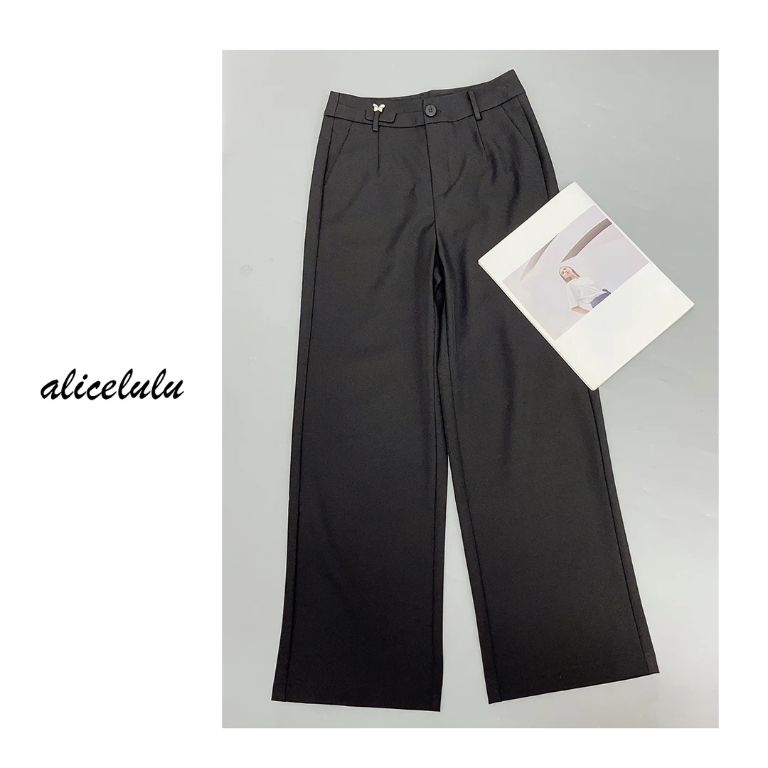 1ALICE “职场女主”休闲裤 简约气质 优雅通勤 S621701T