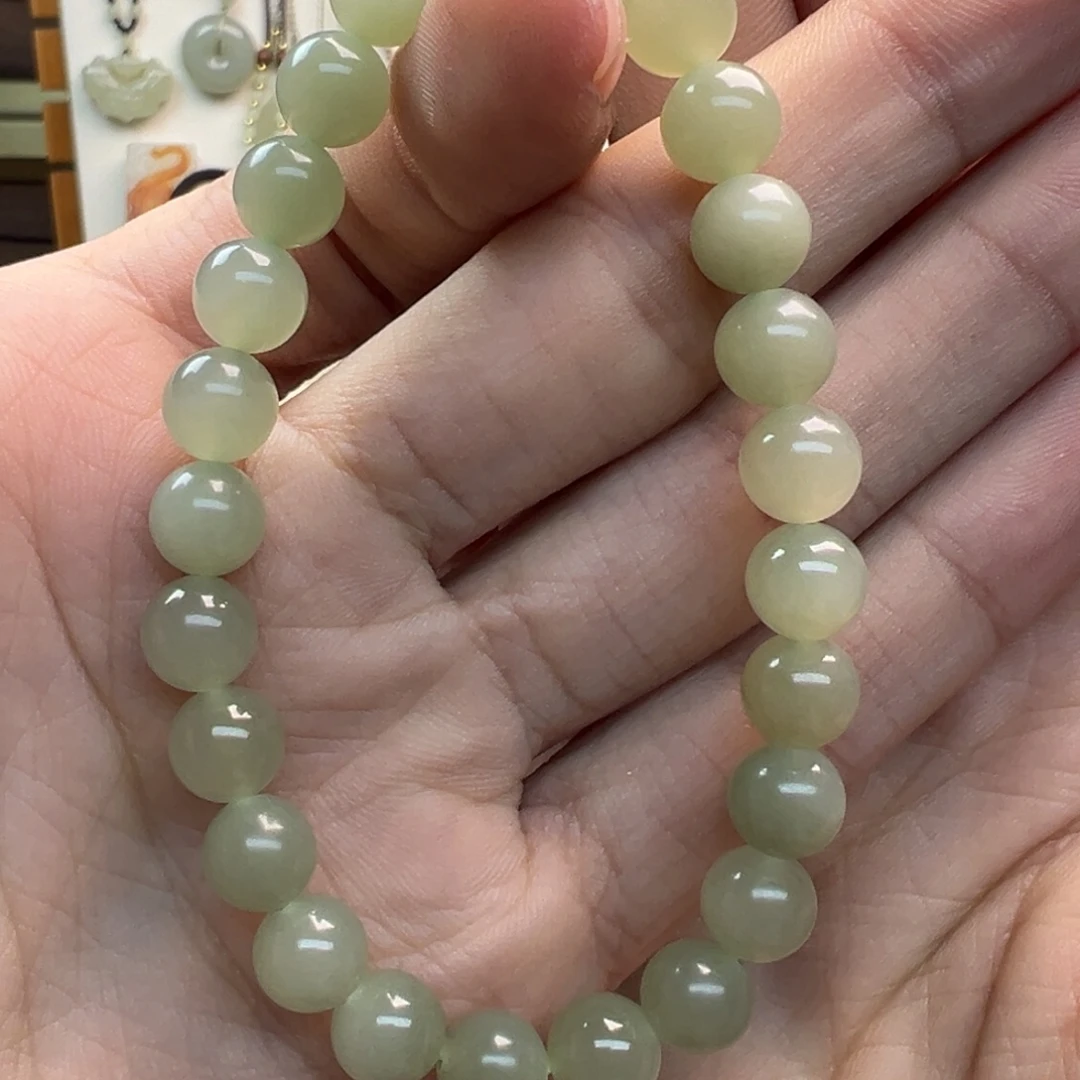 和田玉（糖玉）未镶嵌手链