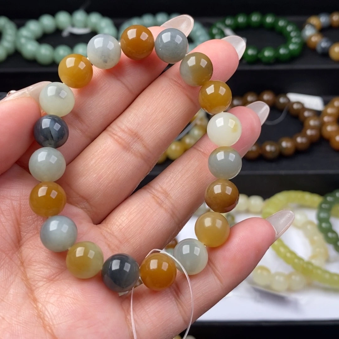 和田玉手串未镶嵌