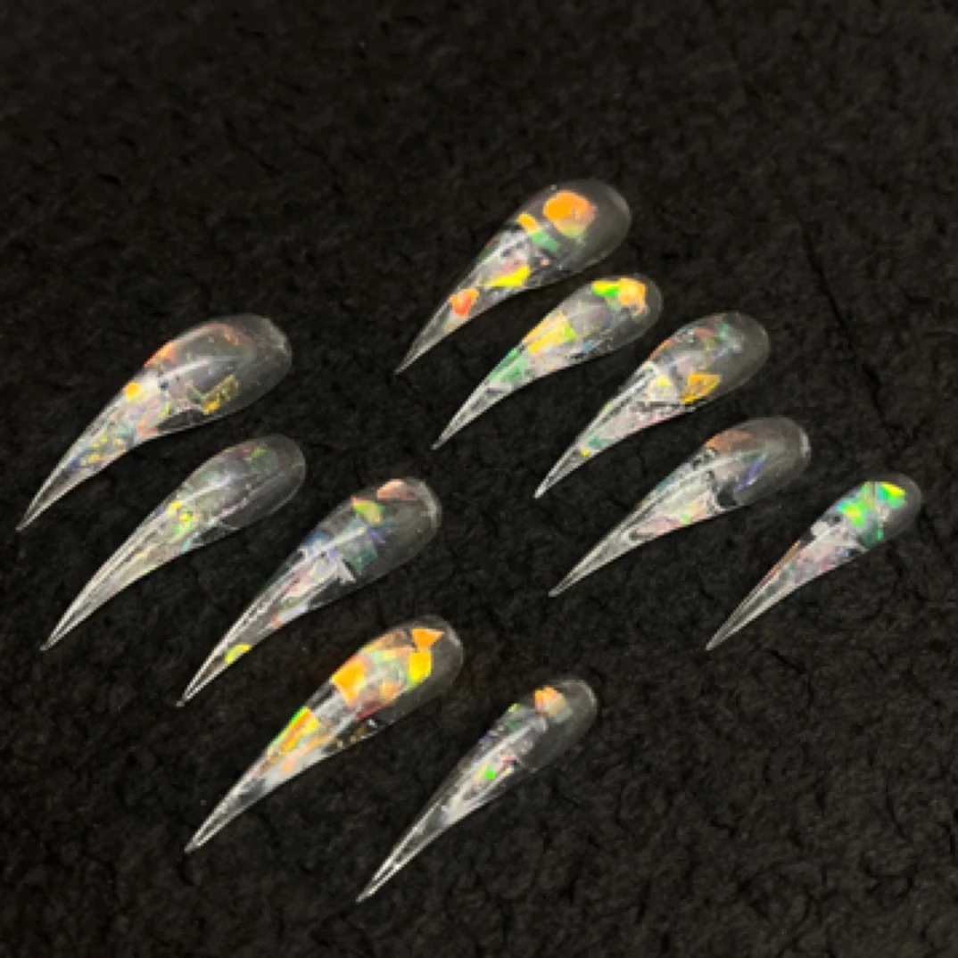 温柔姐龙甲穿戴甲等小众设计异形甲仅限直播间专拍