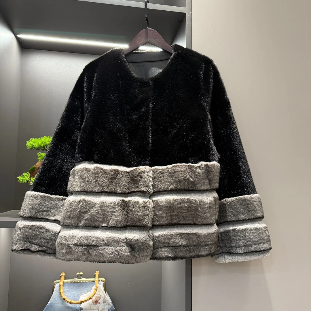 2025秋冬外套休闲保暖加绒冬季外套7191