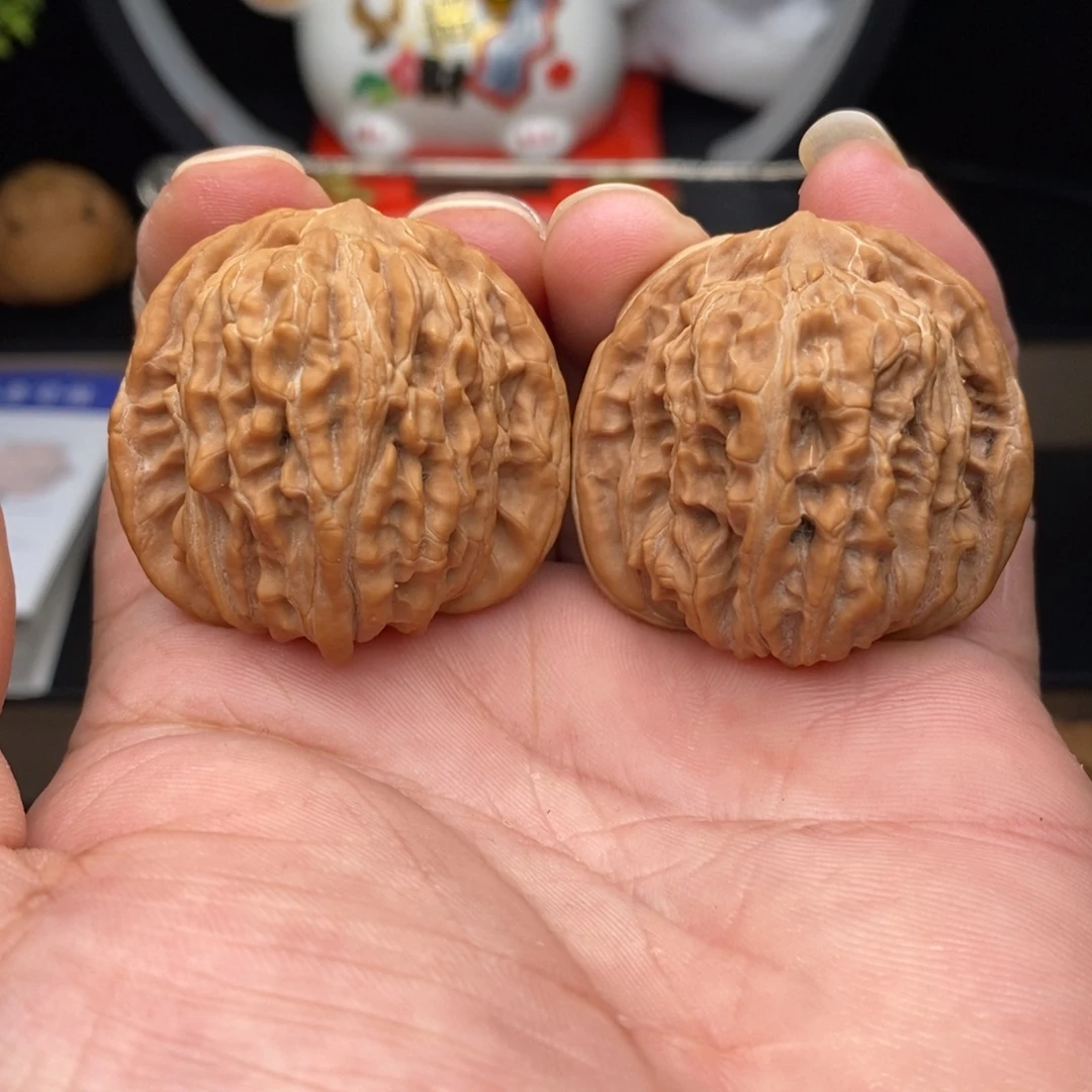 文玩核桃把件40四座楼