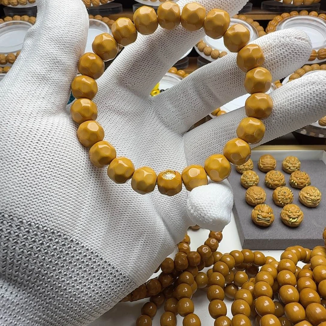 手串猴头核桃10nm单标奶酪