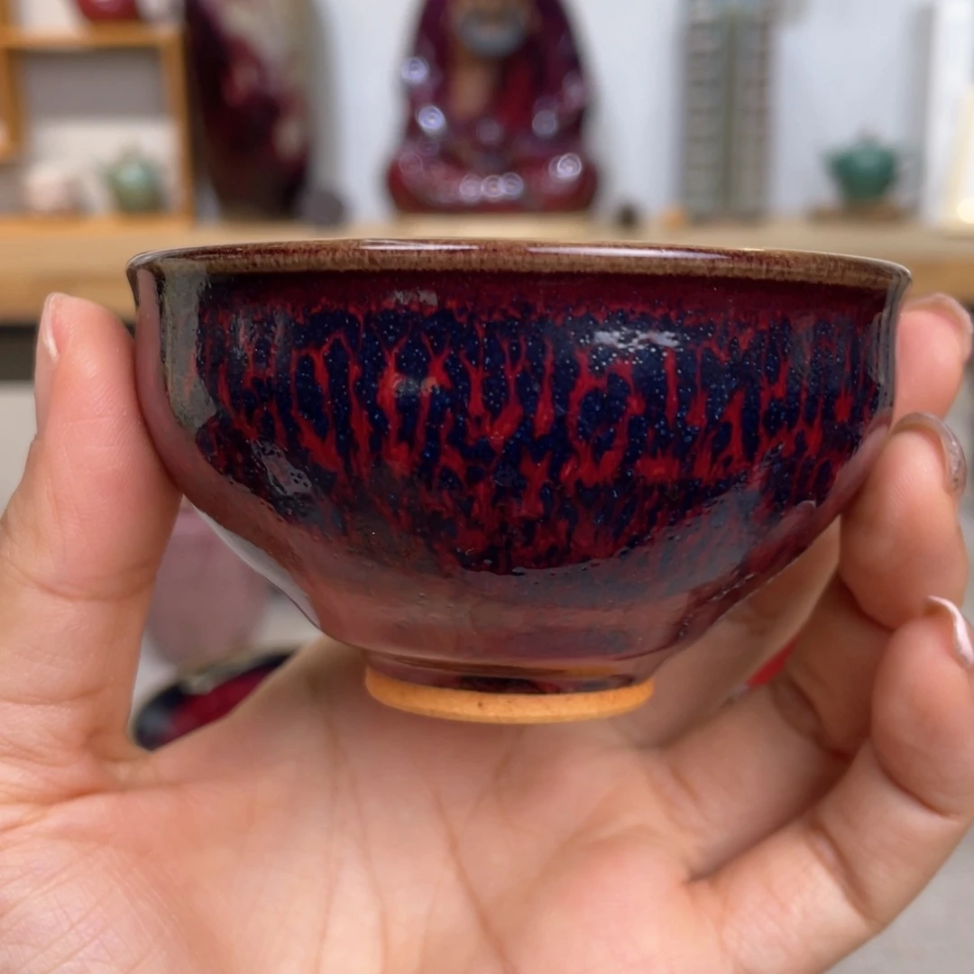 杯黑*哥钧瓷主人杯主人杯