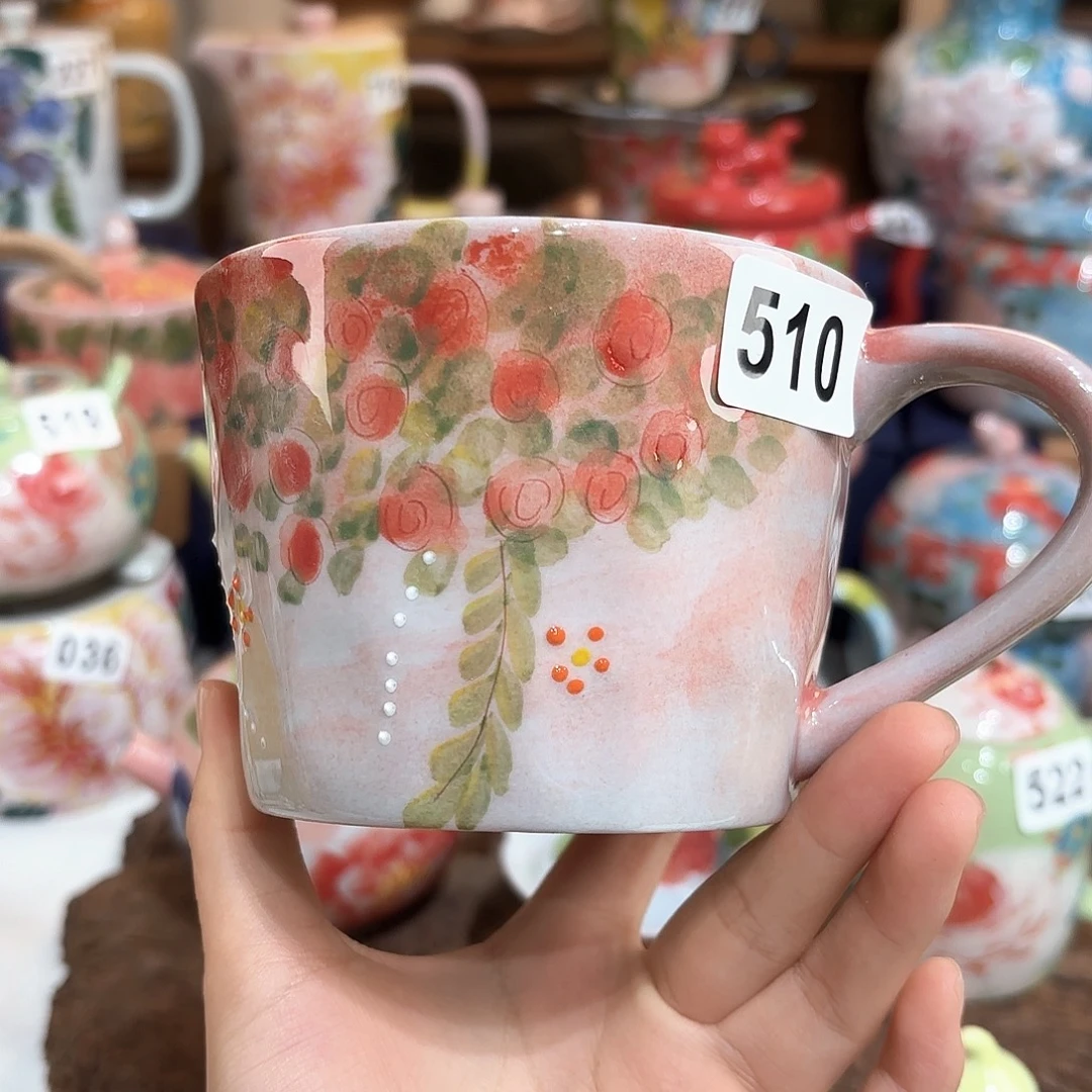 景德镇手绘高温釉下彩陶瓷茶具