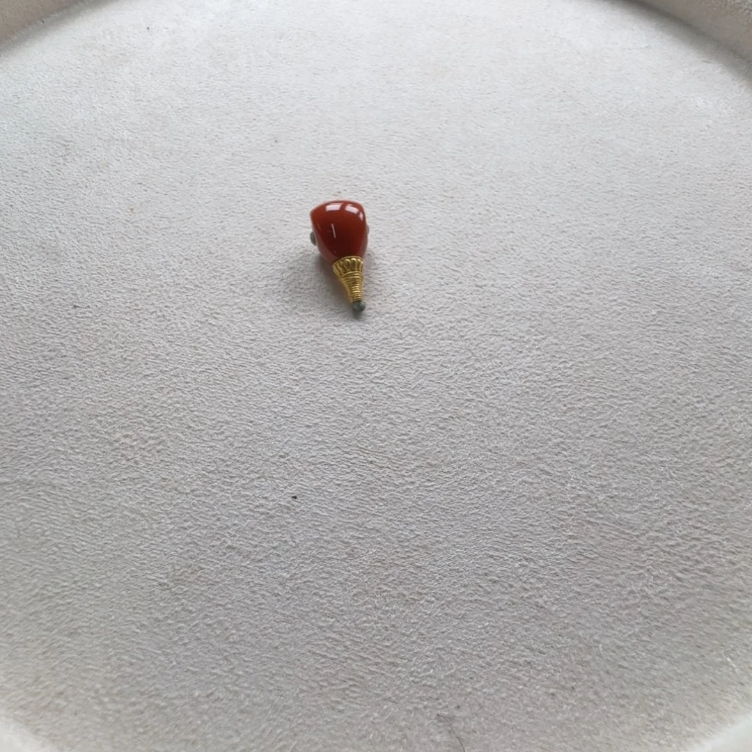 一***店南红玛瑙18K金镶嵌手链
