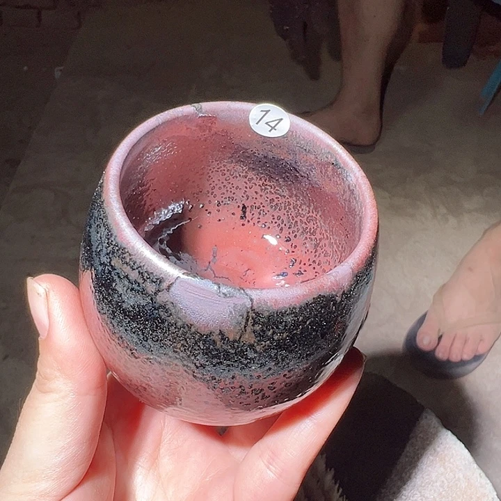 瓷便携款宋御柴烧微瑕主人杯