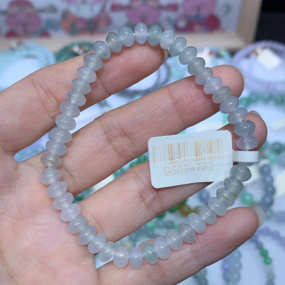 翡翠未镶嵌手链天然