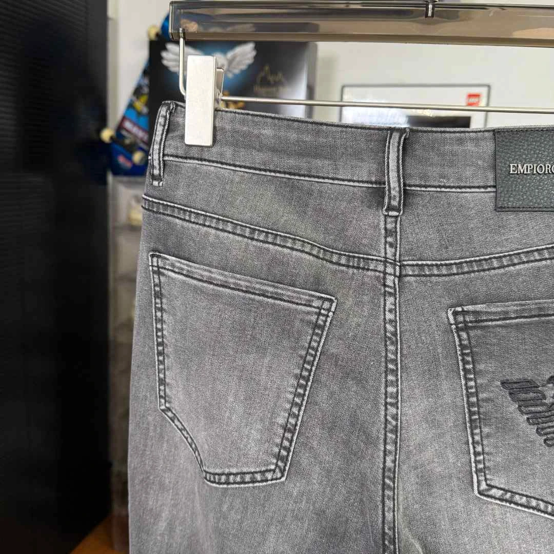 夏季新款修身小直筒牛仔裤-6250-s