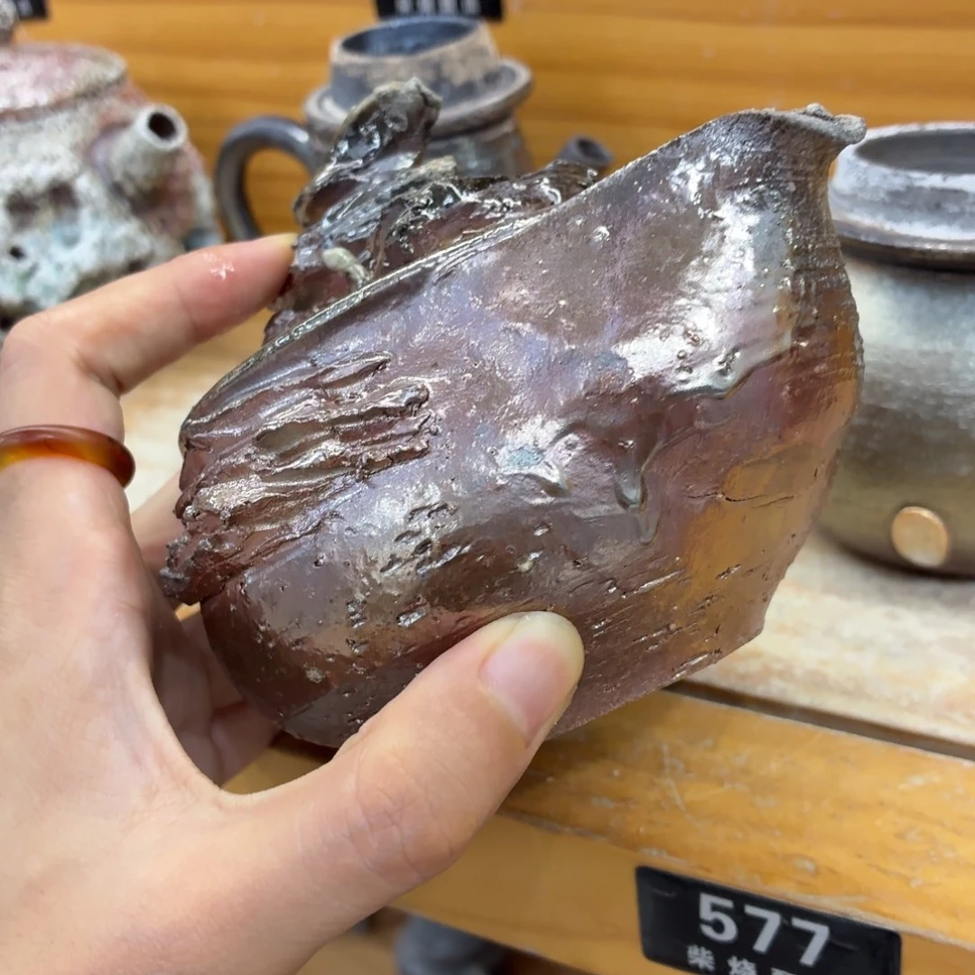 陶园柴烧精品好货657泥纹